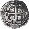 Image 2 : BOLIVIA, Potosí, cob 8 reales, 1727 Y, Louis I, rare, ex-Calbetó (Plate).