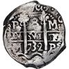 Image 1 : BOLIVIA, Potosí, cob 8 reales, 1732 M, ex-Calbetó (Plate).