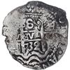 Image 1 : BOLIVIA, Potosí, cob 8 reales, 1732 YA, very rare, ex-Calbetó (Plate).