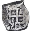 Image 2 : BOLIVIA, Potosí, cob 8 reales, 1756 q, ex-Calbetó (Plate).