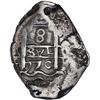 Image 1 : BOLIVIA, Potosí, cob 8 reales, 1770 (V), P at bottom left, rare, ex-Calbetó (Plate).