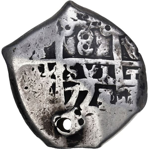 BOLIVIA, Potosí, cob 8 reales, 1771/0 V-Y, ex-Calbetó (Plate).