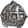 Image 2 : BOLIVIA, Potosí, cob 4 reales, 1730 M, ex-Ponte.