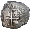 Image 2 : BOLIVIA, Potosí, cob 4 reales, 1732 YA, very rare, ex-Ponte.