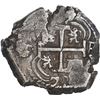 Image 2 : BOLIVIA, Potosí, cob 4 reales, 1734 E, ex-Ponte.