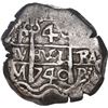 Image 1 : BOLIVIA, Potosí, cob 4 reales, 1740 M, ex-Ponte.