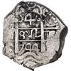 Image 1 : BOLIVIA, Potosí, cob 4 reales, 1744 C, ex-Ponte.