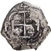Image 2 : BOLIVIA, Potosí, cob 4 reales, 1744 C, ex-Ponte.