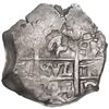 Image 1 : BOLIVIA, Potosí, cob 4 reales, 1744 q, ex-Ponte.