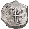 Image 2 : BOLIVIA, Potosí, cob 4 reales, 1749 q, ex-Ponte.