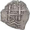 Image 1 : BOLIVIA, Potosí, cob 4 reales, 1751 q, ex-Ponte.