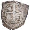 Image 2 : BOLIVIA, Potosí, cob 4 reales, 1752 q, ex-Ponte.