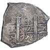 Image 1 : BOLIVIA, Potosí, cob 4 reales, 1753 q, ex-Ponte.