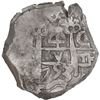 Image 1 : BOLIVIA, Potosí, cob 4 reales, 1753 C/q, rare, ex-Ponte.