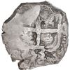 Image 2 : BOLIVIA, Potosí, cob 4 reales, 1753 C/q, rare, ex-Ponte.