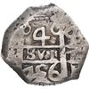 Image 1 : BOLIVIA, Potosí, cob 4 reales, 1756 q, ex-Ponte.