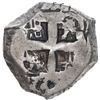 Image 2 : BOLIVIA, Potosí, cob 4 reales, 1756 q, ex-Ponte.