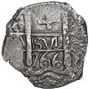 Image 1 : BOLIVIA, Potosí, cob 4 reales, 1766 V-(Y), ex-Ponte.