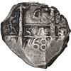 Image 1 : BOLIVIA, Potosí, cob 4 reales, 1768 (V-Y), ex-Ponte.