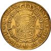 Image 2 : BOLIVIA, Potosí, gold bust 8 escudos, Ferdinand VII, 1824 PJ, rare, NGC AU details / repaired, ex-Al
