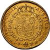 Image 2 : BOLIVIA, Potosí, gold bust 4 escudos, Charles III, 1780 PR, rare, NGC AU details / harshly cleaned, 