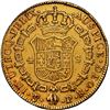Image 2 : BOLIVIA, Potosí, gold bust 4 escudos, Charles III, 1783 PR, rare, NGC AU details / cleaned, ex-Almen