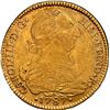Image 1 : BOLIVIA, Potosí, gold bust 4 escudos, Charles III, 1787 PR, very rare, NGC XF 45, finest and only ex