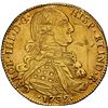 Image 1 : BOLIVIA, Potosí, gold bust 4 escudos, Charles IV, 1792 PR, large local bust, very rare, NGC AU detai
