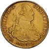Image 1 : BOLIVIA, Potosí, gold bust 4 escudos, Charles IV, 1793 PR, rare, NGC VF 35, ex-Almenara.