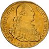 Image 1 : BOLIVIA, Potosí, gold bust 4 escudos, Charles IV, 1801 PP, rare, NGC XF details / obv tooled, ex-Alm