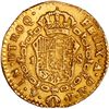 Image 2 : BOLIVIA, Potosí, gold bust 1 escudo, Charles IV transitional (bust of Charles III, ordinal IV), 1789