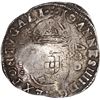 Image 1 : BRAZIL, 500 reis, Afonso VI, crowned-500 countermark (1663) on a Lisbon, Portugal, cruzado (400 reis