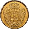 Image 2 : BRAZIL, Minas, gold dobra (12800 reis), João V, 1732-M, NGC AU 58.