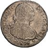 Image 1 : CHILE, Santiago, bust 8 reales, Charles IV, 1806/5 FJ, rare, NGC AU 53, finest and only example in N