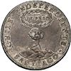 Image 1 : CHILE, Santiago, "volcano" peso, 1822 FI, NGC AU 53.