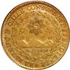 Image 1 : CHILE, Santiago, gold 4 escudos, 1833 I, rare, PCGS XF40, finest known in PCGS census.