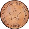 Image 1 : CHILE, struck in Birmingham, copper 1 centavo, 1835, thick flan, NGC MS 61 BN (Colección Val y Mexía