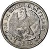 Image 1 : CHILE, Santiago, "condor" peso, 1868, NGC MS 62 (Colección Val y Mexía Label).