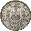 Image 2 : CHILE, Santiago, "condor" peso, 1875/0, NGC AU 55 (Colección Val y Mexía Label).