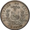 Image 2 : CHILE, Santiago, "condor" peso, 1875/4, NGC MS 62 (Colección Val y Mexía Label).