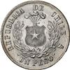 Image 2 : CHILE, Santiago, "condor" peso, 1876, N-M on ground, NGC MS 61 (Colección Val y Mexía Label).