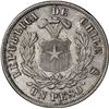 Image 2 : CHILE, Santiago, "condor" peso, 1877/7, NGC MS 61 (Colección Val y Mexía Label), ex-Val y Mexia Coll