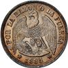 Image 1 : CHILE, Santiago, "condor" peso, 1885, NGC MS 63 (Colección Val y Mexía Label).