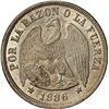 Image 1 : CHILE, Santiago, "condor" peso, 1886, NGC MS 65 (Colección Val y Mexía Label), "top pop."
