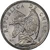 Image 1 : CHILE, Santiago, 2 pesos, 1927, NGC MS 65+ (Colección Val y Mexía Label), finest known in NGC census