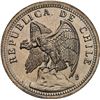 Image 1 : CHILE, Santiago, copper-nickel 1 peso, 1933, NGC MS 66 (Colección Val y Mexía Label).