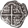 Image 2 : COLOMBIA, Cartagena, cob 4 reales, Philip IV, assayer E below mintmark RN to left (1620s), NGC VF 20