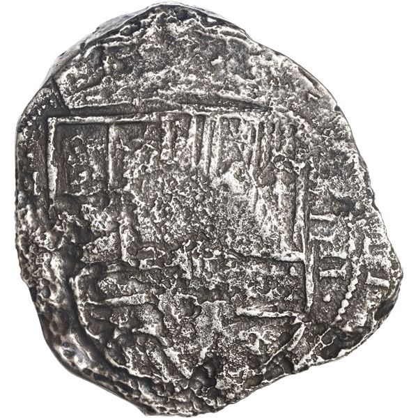 COLOMBIA, Bogotá, cob 8 reales, 1631(?) P, very rare.