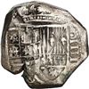 Image 1 : COLOMBIA, Bogotá, cob 4 reales, 1632(?) (P), rare, ex-Lasser, Restrepo Plate.