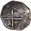 Image 2 : COLOMBIA, Bogotá, cob 2 reales, 1632 A, rare.